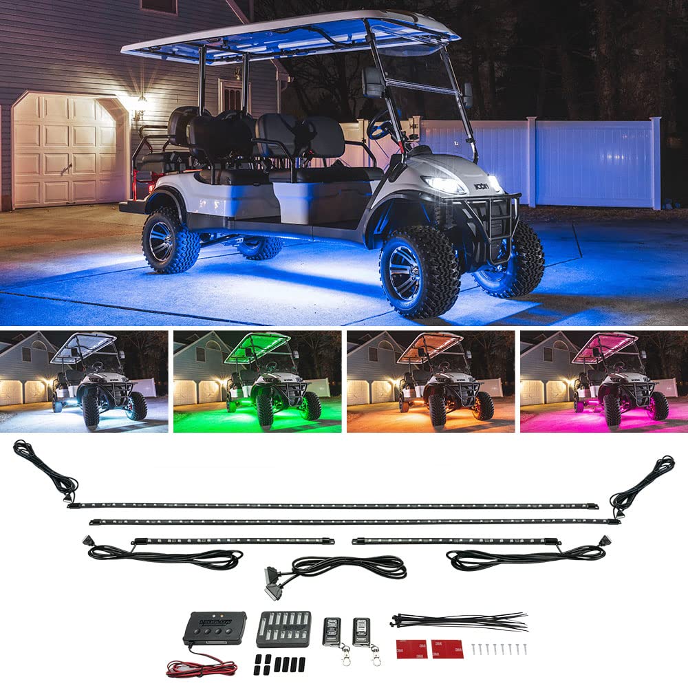 Advanced Golf Cart Lighting Kits: Emphasizing LEDs And Other Innovative Lighting Solutions.