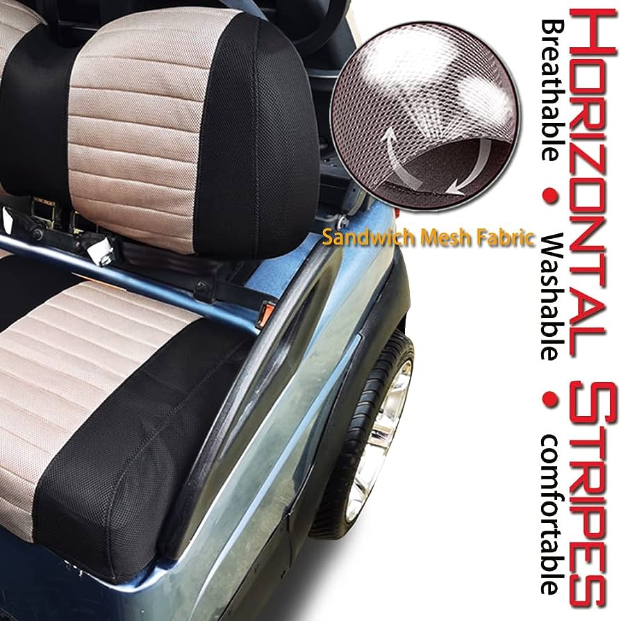 Bespoke Golf Cart Seat Covers: Tailored Seat Covers To Align With Individual Tastes.