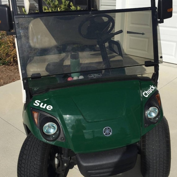 Customizable Golf Cart Decals: Personalized Decorations For Individual Flair.