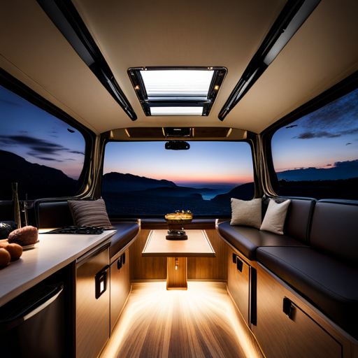 Elite Camper Van Mood Lighting: Highlighting Premium Ambient Lighting Solutions.