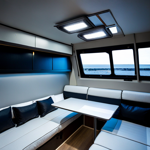 Elite Camper Van Mood Lighting: Highlighting Premium Ambient Lighting Solutions.