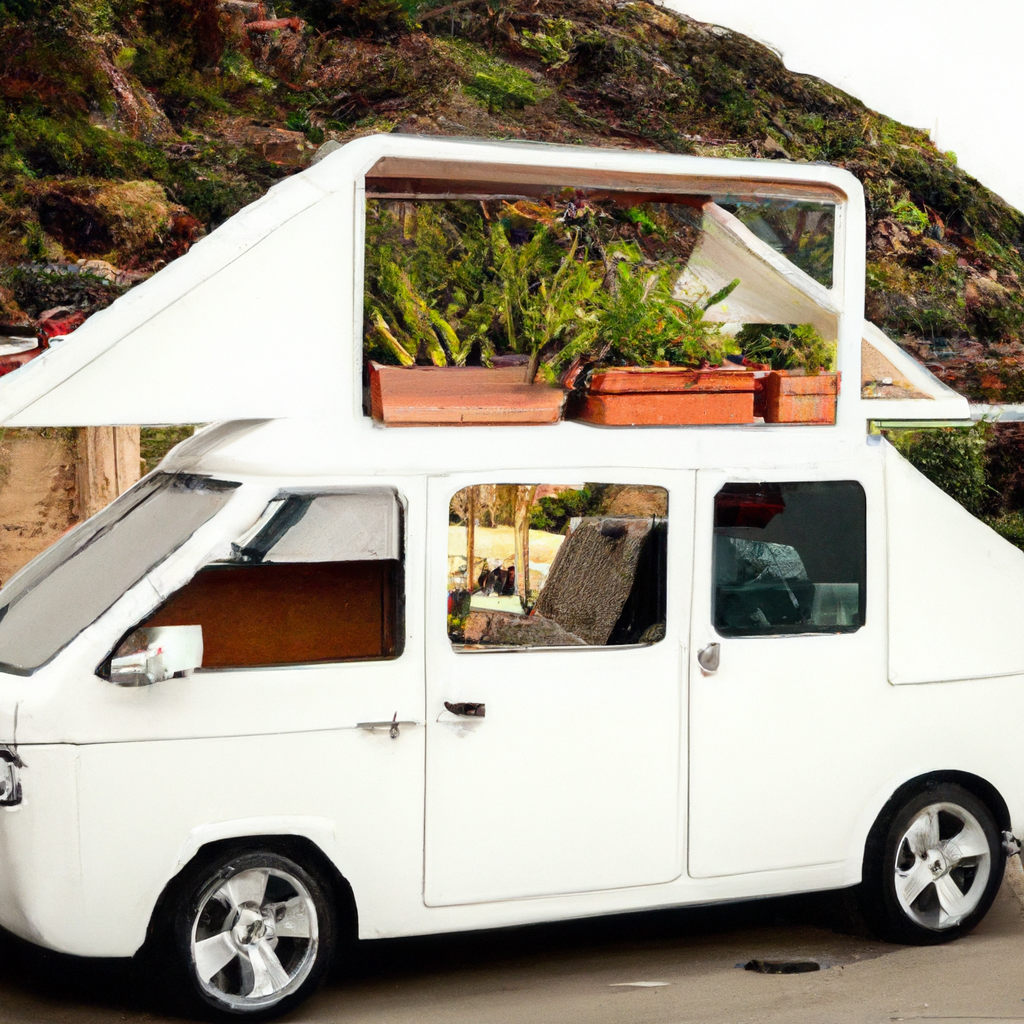 Camper Van Rooftop Garden Kits: Introducing Green Spaces On-the-move.