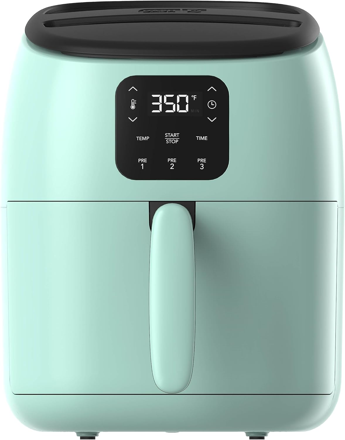 DASH Tasti-Crisp™ Electric Air Fryer Oven, 2.6 Qt., Aqua – Compact Air Fryer for Healthier Food in Minutes, Ideal for Small Spaces - Auto Shut Off, Digital, 1000-Watt