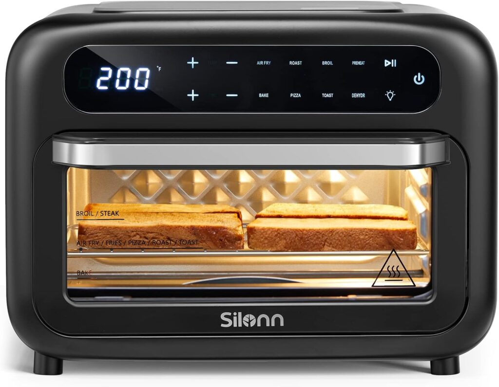 silonn-air-fryer-oven-2-in-1-smart-air-fryer-toaster-oven-combo-14qt-stainless-steel-air-fryer-oven-with-digital-counter