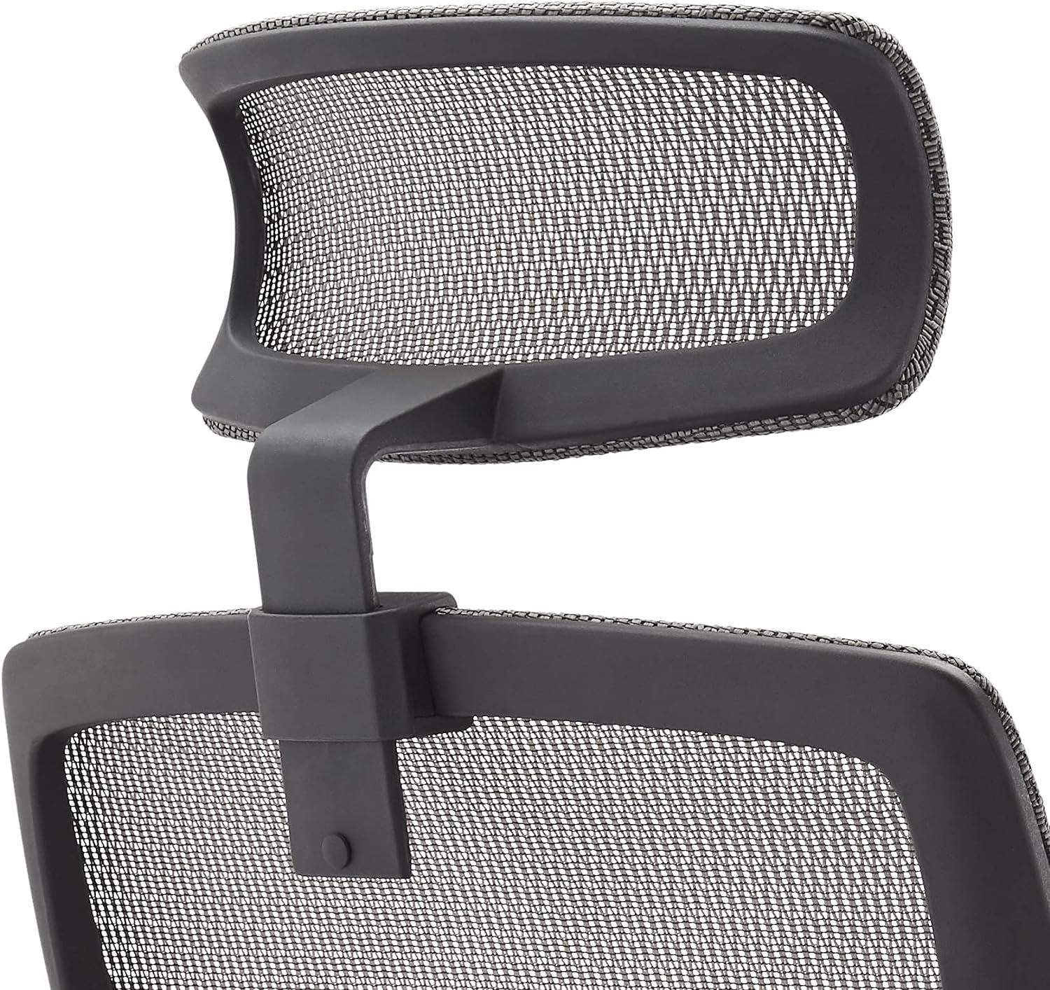 Amazon Basics Ergonomic Adjustable High-Back Chair with Flip-Up Arms and Headrest, Contoured Mesh Seat - Grey, 25.5D x 26.25W x 45.5H