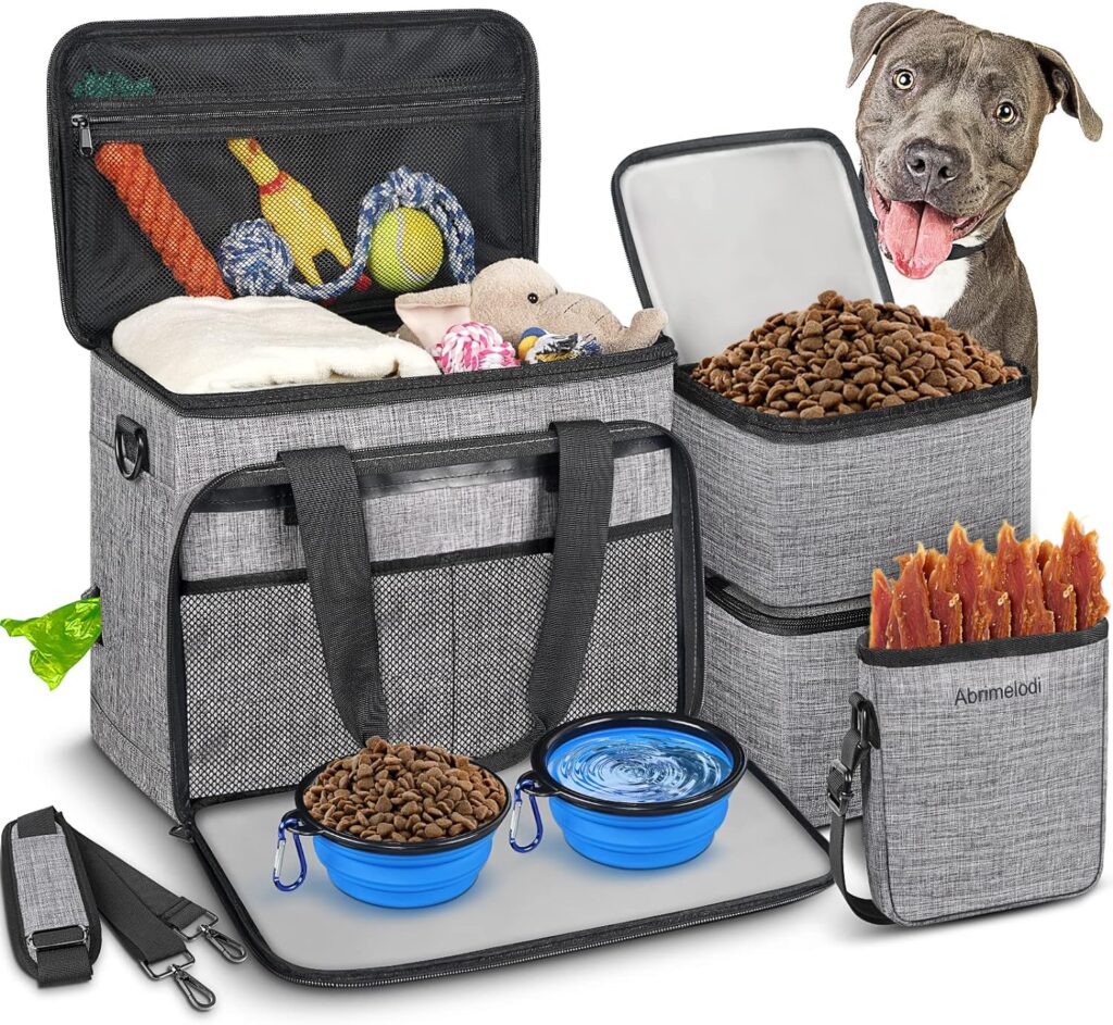 abrimelodi-6-set-dog-travel-bag-large-pet-travel-kit-for-supplies-includes-2-food-containers-1-travel-organizer-for-dogs